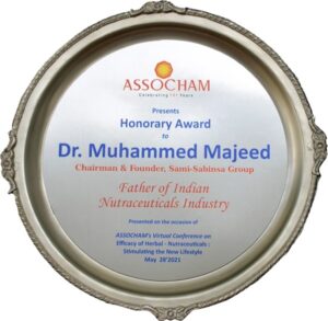 Honarary Award from ASSOCHAM